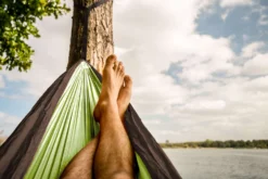 Hangmat Tropilex Travel Double Travel Lime -Kampeeruitrusting hammock travel lime 03